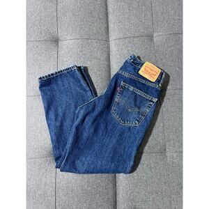 Vintage Levi 550 Jeans Men 34x29‎ Blue 2004 (Actual 32x28.5)